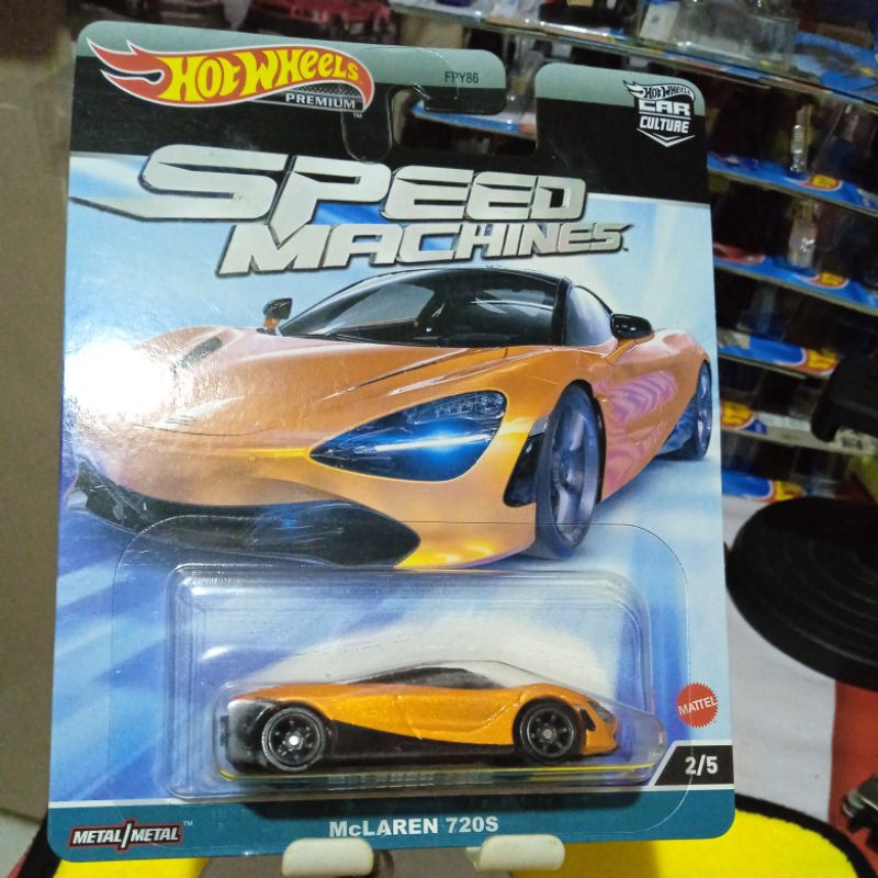 Hot Wheels Premium McLAREN 720S Speed Machines Car Culture | Shopee ...