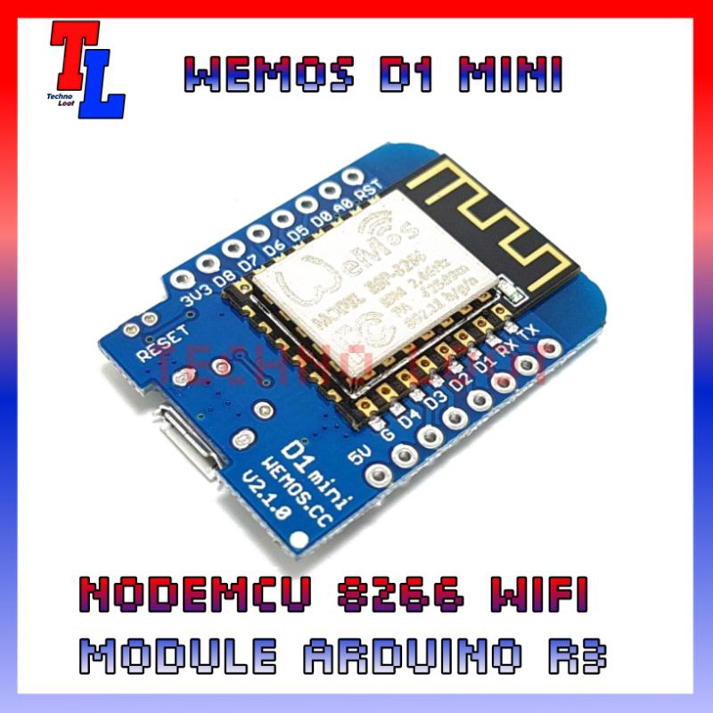 Wemos D1 MINI NODEMCU ESP8266 WIFI MODULE ARDUINO R3 UNO MEGA NANO ...