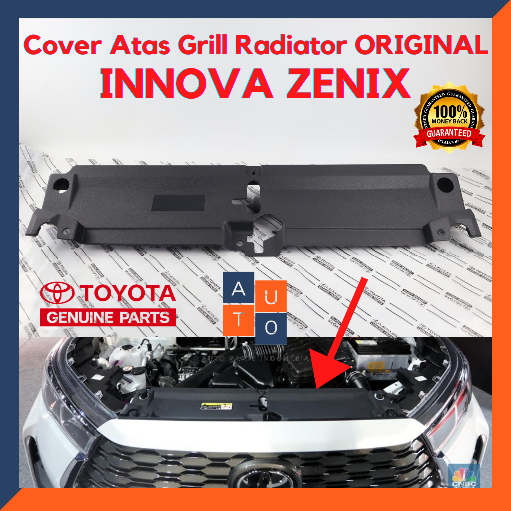 Toyota Original Innova Zenix Radiator Grill Top Cover PART 161101-VT020 ...