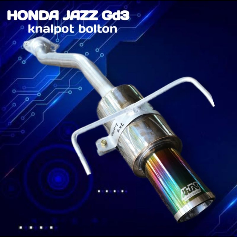 Honda Jazz gd3 Exhaust bolt on Shopee Malaysia