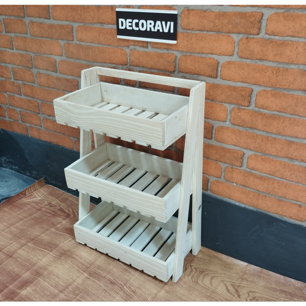 (SKU: Rbdb) LAYER ONION RACK 3 | Kitchen Shelf | Multipurpose SHELF ...