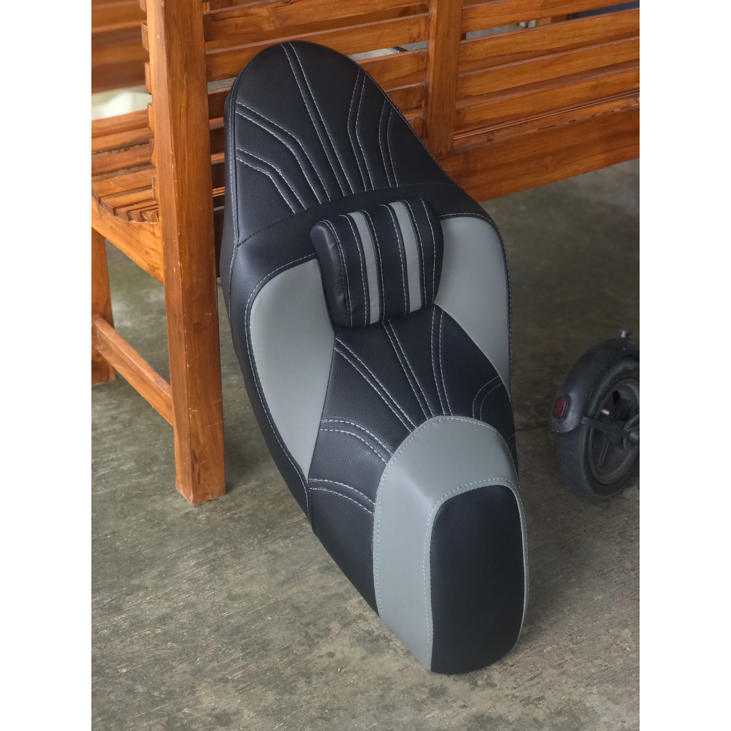 Mbtech Leather CUSTOM TOURING Seat - PCX 150/160 CUSTOM Leather Seat ...
