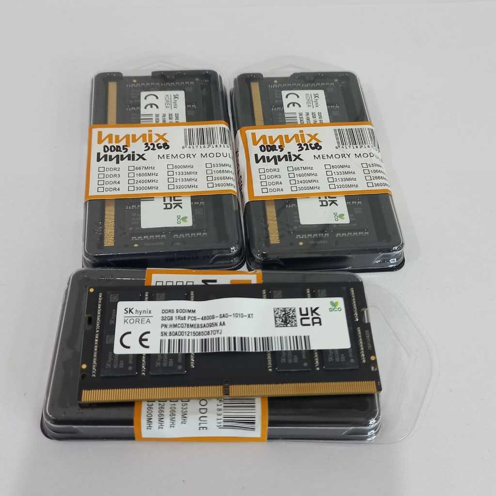 Soddim sodim ram memory laptop notebook ddr5 32gb pc 4800 hynix ...
