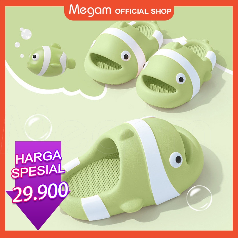 Megam Children's Sandals Unisex Viral Shark Slippers Children's