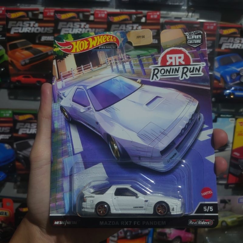 Hot Wheels Premium Mazda Rx7 Fc Pandem Ronin Run 