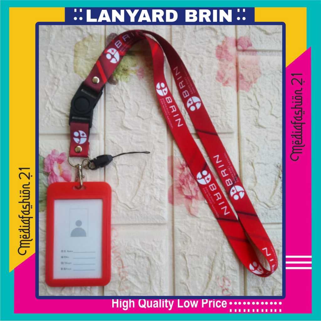 GANTUNGAN Lanyard Strap Hanger ID Card BRIN (National Research And ...