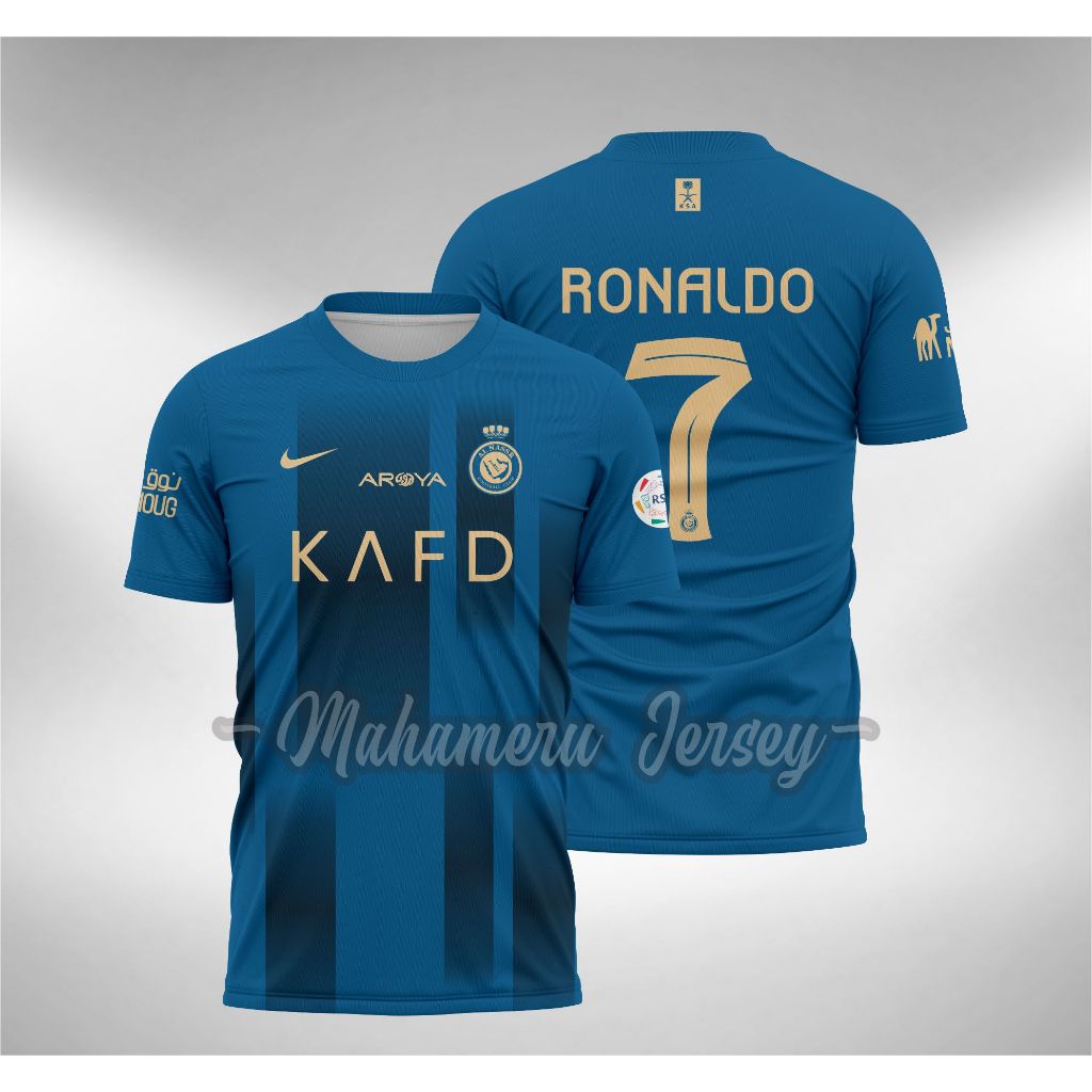 Jersey Ronaldo Al Nassr Away 2023 2024 | Shopee Malaysia