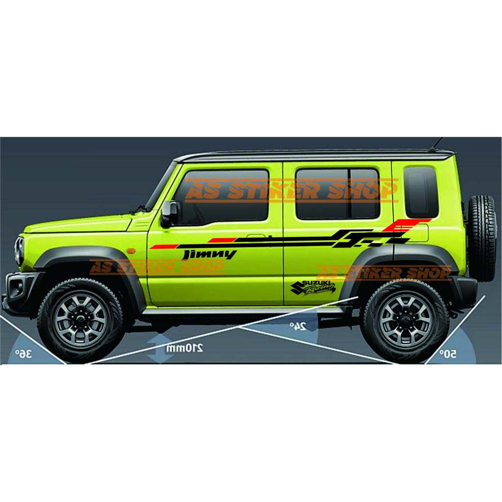 New suzuki jimny Car body Sticker cutting Cool | Shopee Malaysia