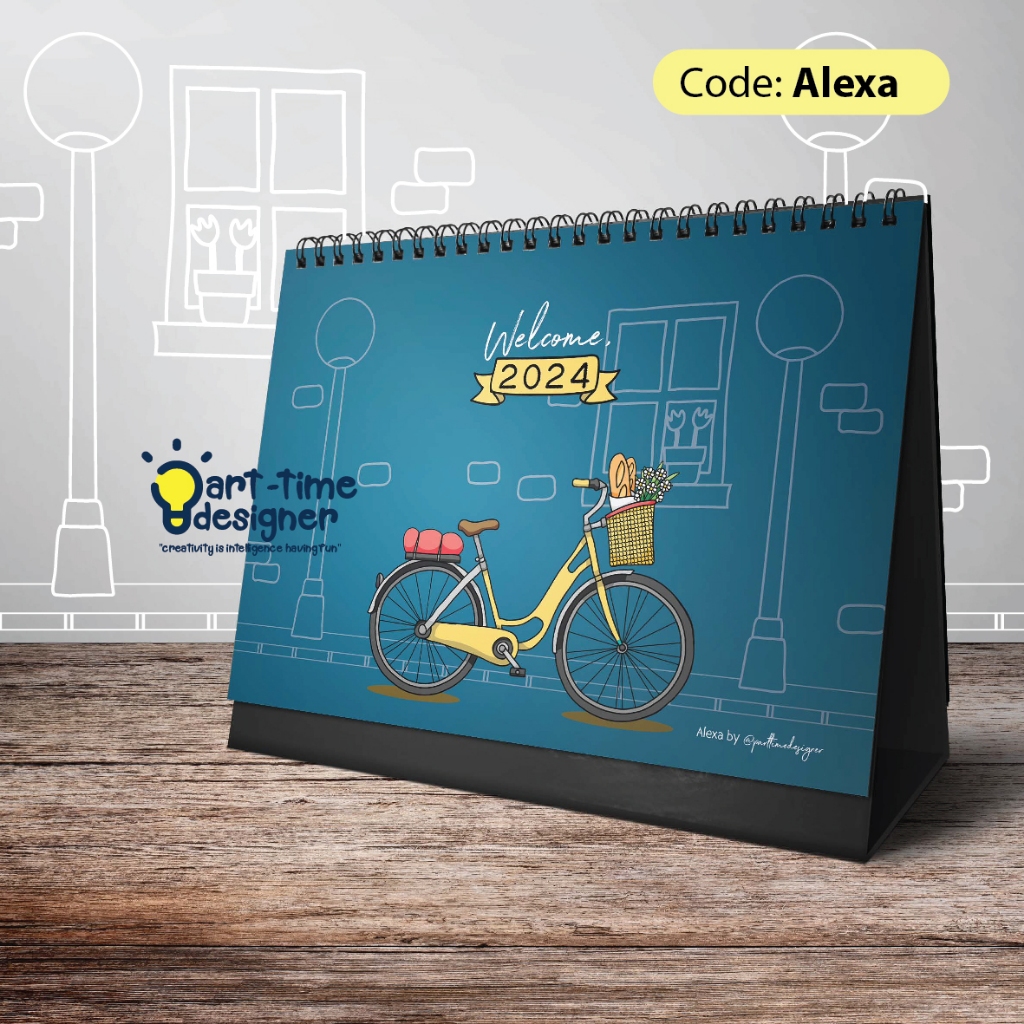 Alexa Calendar 2024 Activity Calendar Planner Calendar Shopee Malaysia