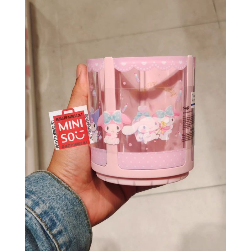 Miniso x SANRIO SANRIO Swivel Pencil Holder/Character Rotating Pen Holder My Melody, Cinnamoroll
