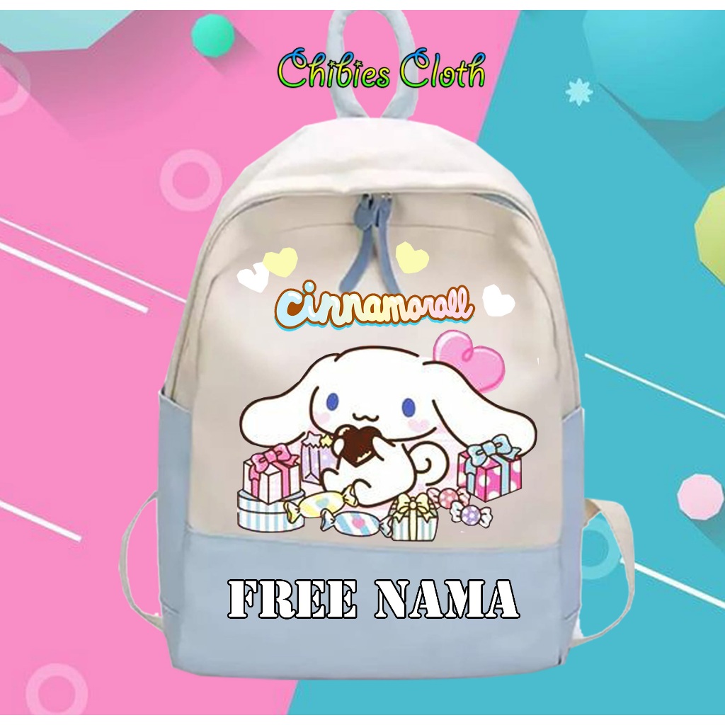 Free Elementary School Children's Backpack Name Motif Cinnamoroll ...