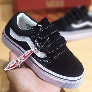 PREMIUM Quality VANS1 Children s Shoes With Adhesive Straps Children s School Shoes VANS Boys Girls Shopee Malaysia
