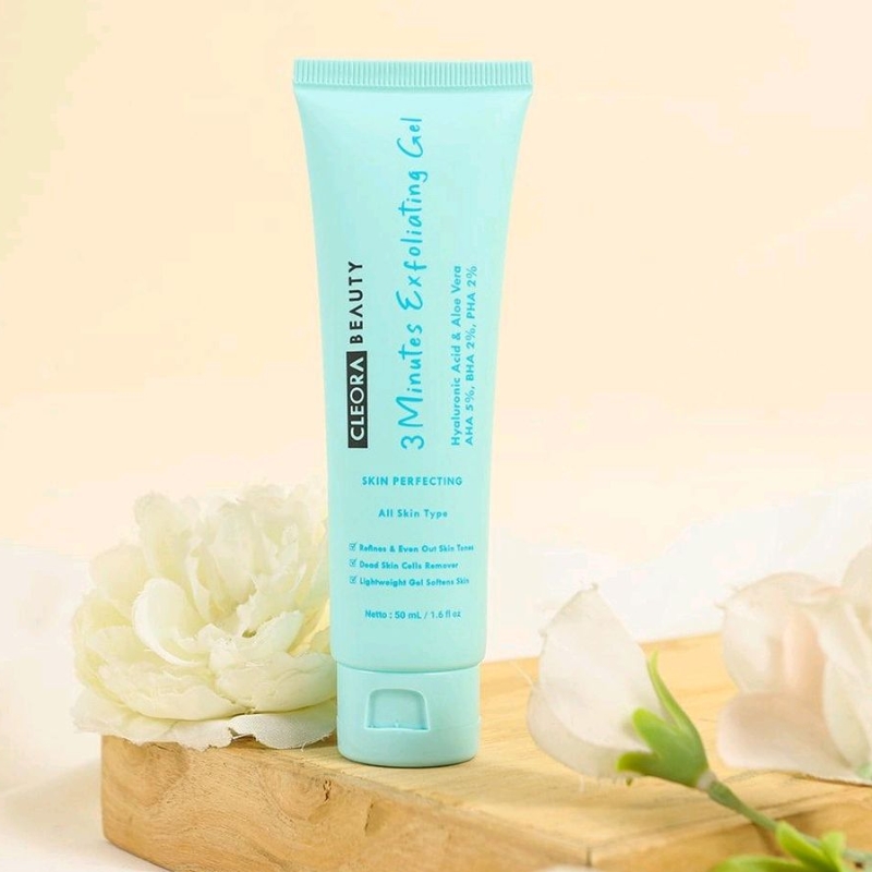 Ready Cleora 3 Minutes Exfoliating Gel ORI 100%/Cleora Exfoliating Gel ...