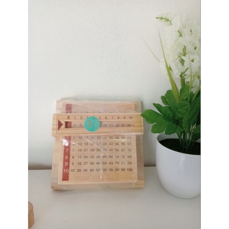 Multiplication Chart - Slidable Education Multiplication Table with ...