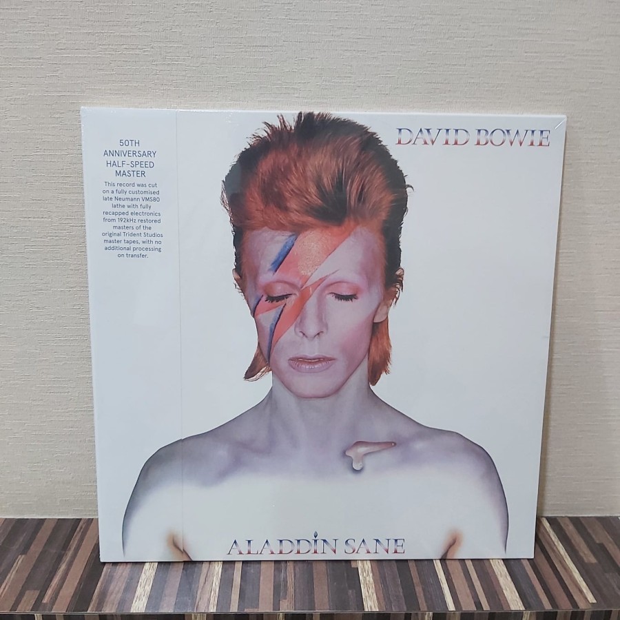 Vinyl LP David Bowie - Aladdin Sane (50th Anniv Half Speed Master ...