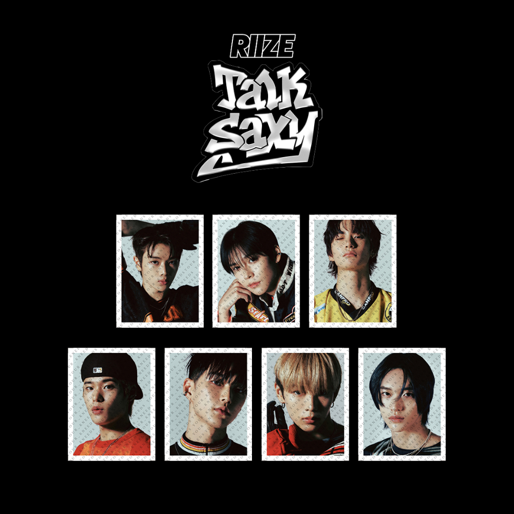 RIIZE TALK SAXY ID PHOTO SET Photocard (UNOFFICIAL) | Shopee Malaysia