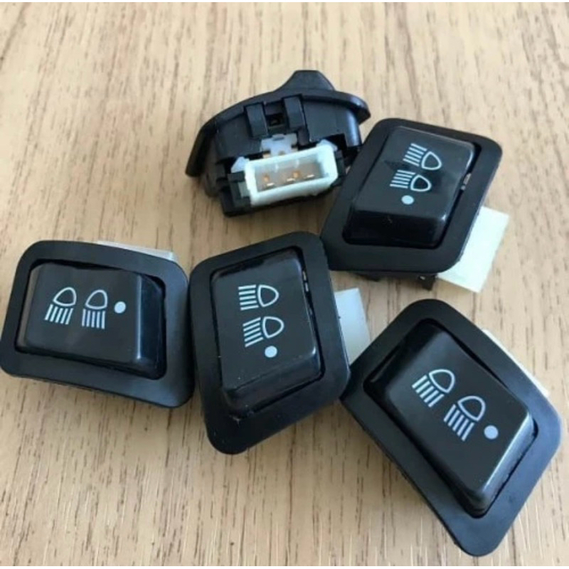 Dim Motorcycle Switch 3 in 1 Hight Low Off/Dim Switch 3 in 1 Honda beat ...