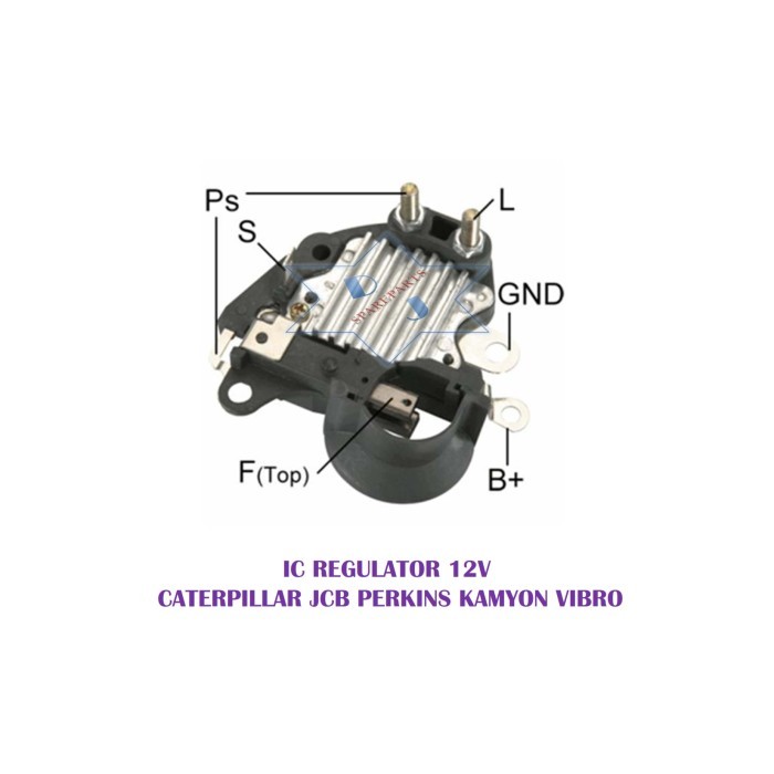 Ic REGULATOR CATERPILLER JCB PERKINS KAMYON VIBRO 24v | Shopee Malaysia
