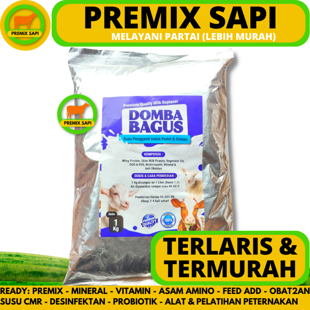 Good Sheep Cattle Milk 1kg Anti Diarrhea Goat Milk Milk Substitute