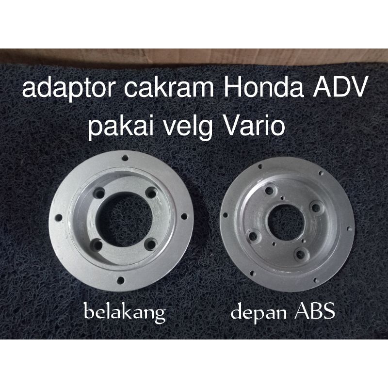 Honda ADV disc adapter front and rear Honda ADV ABS CBS uses Vario rims ...