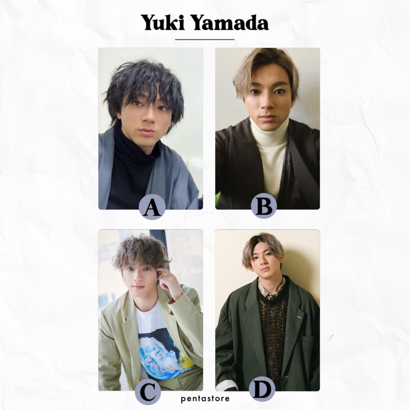 Japan Actor Photocard Ryusei Yokohama Fumiya Takashi Yamazaki Kento Ryo ...