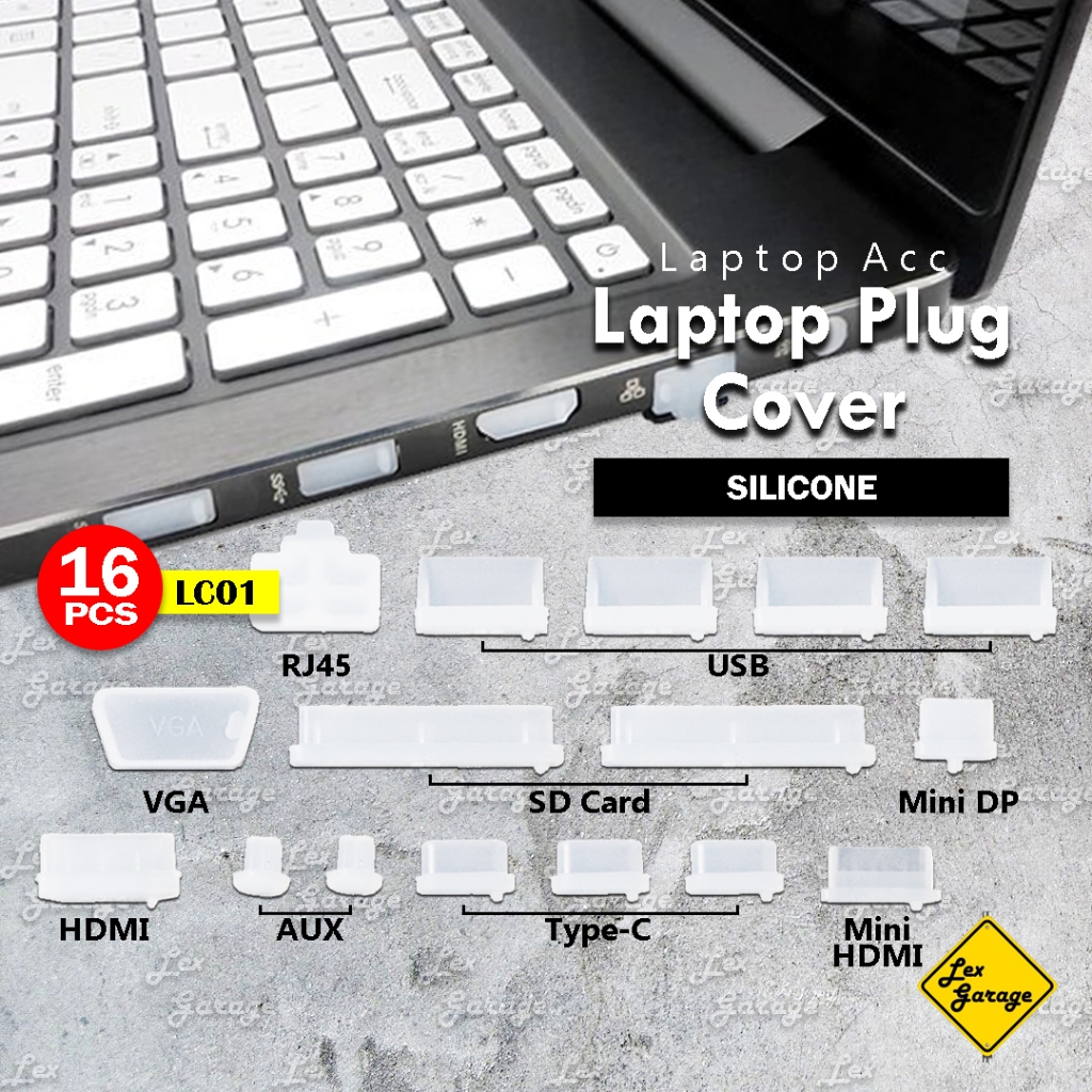 Dust Plug Plugs Laptop Port Hole Cover Type C USB A HDMI Anti Dust ...