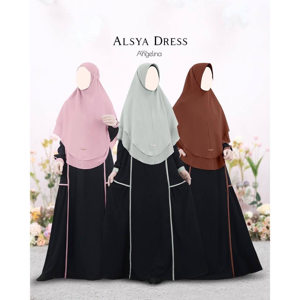 ALSYA DRESS ATELIER ANGELINA | Shopee Malaysia