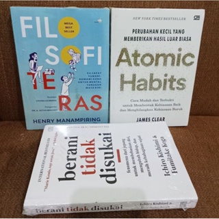 3-book Package Of Terrace Philosophy, atomic habits & Dare Not Like ...