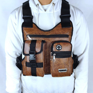 Leather chest hot sale rig bag