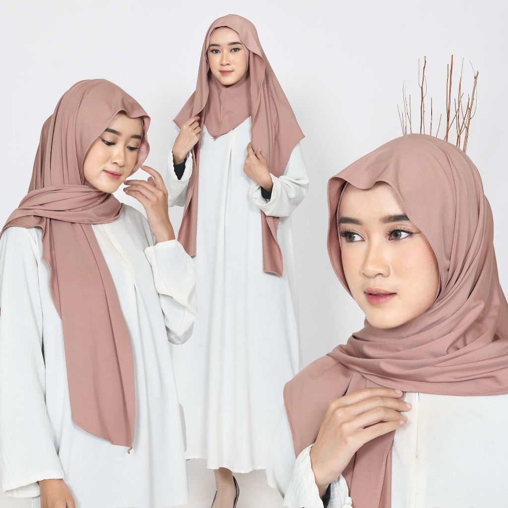 PASHMINA INNER/ INSTANT PASMINA MLEYOT PLUS INNER NECK JERSEY PASMINA ...
