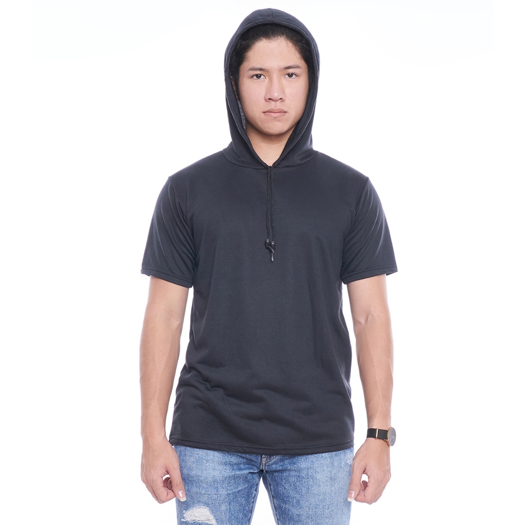 Hoodie shirt short sleeve best sale