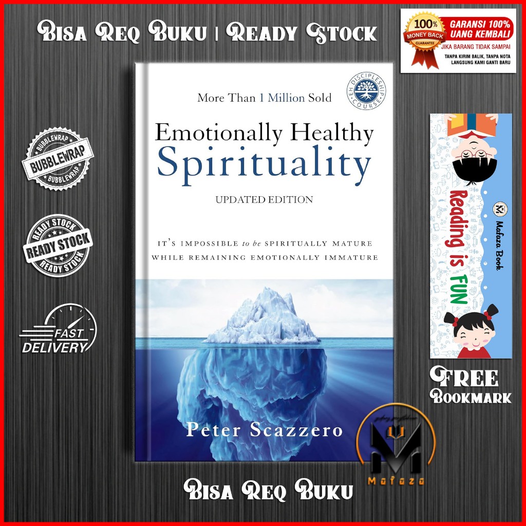 Emotionally Healthy Spirituality by Peter Scazzero (English) Shopee