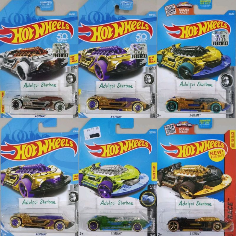 Hotwheels hot wheels x-steam x steam xsteam factory sealed super ...