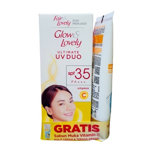 Cm Glow & Lovely Ultimate UV Duo Vitamin C Cream SPF 35 PA+++ 20g ...