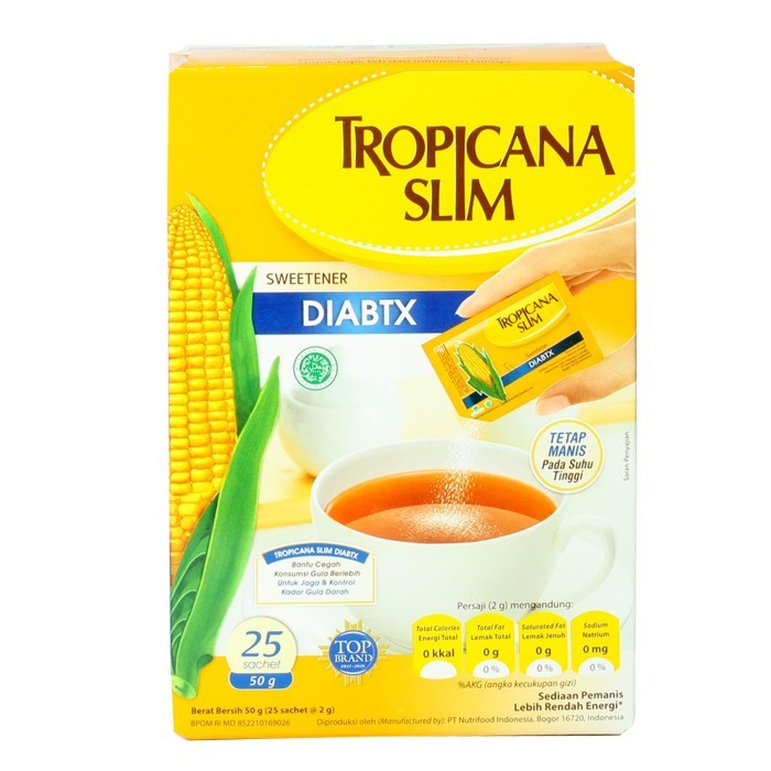 Tropicana Slim Sweetener Diabetics Contents 25pcs | Shopee Malaysia