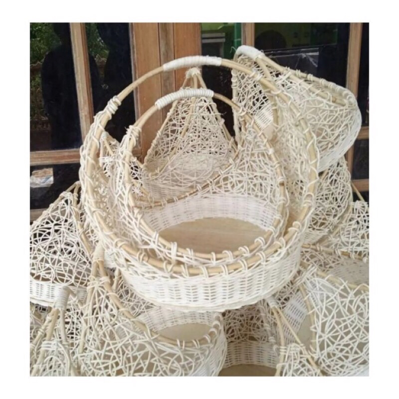 Single ring rattan basket | Shopee Malaysia