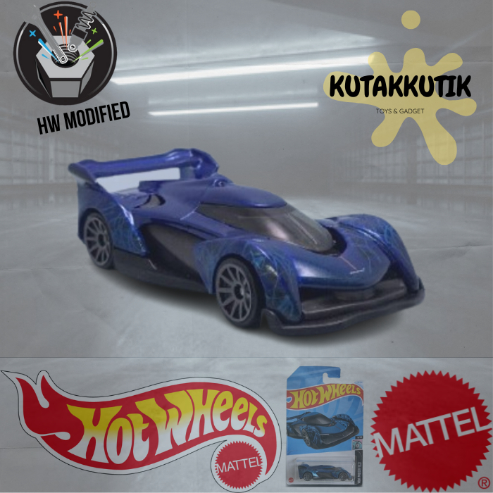 Hot Wheels Racing Car Mclaren Solus GT Blue Lot C 2024 HW Modified ...