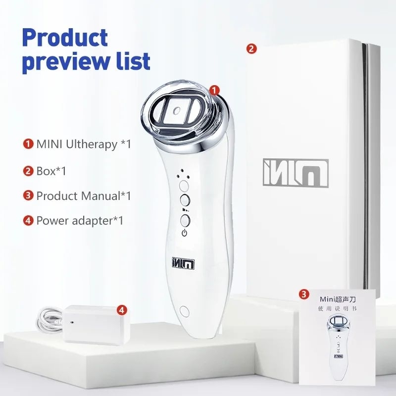 Mini HIFU Machine for Face Ultrasound Machine Skin CareProducts RF ...
