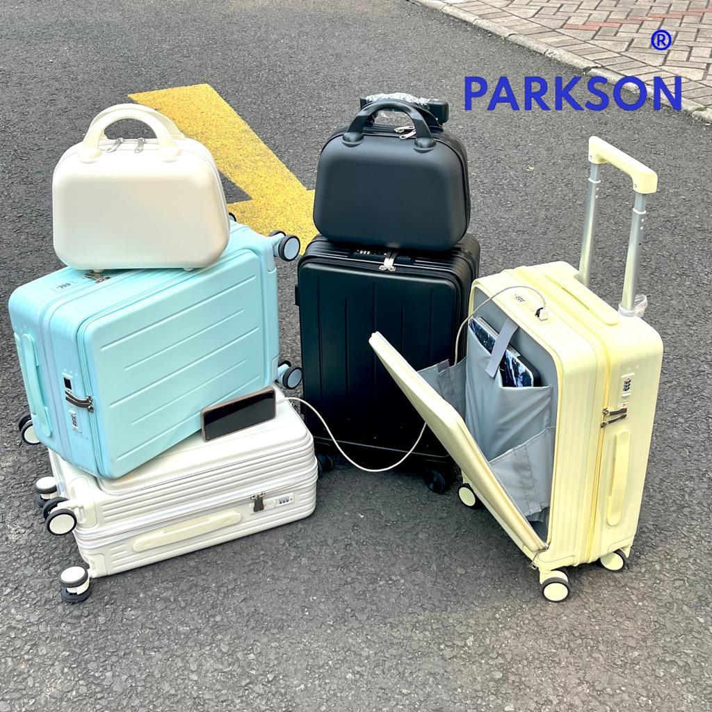 Cabin size Laptop suitcase 20 inch USB port Shopee Malaysia