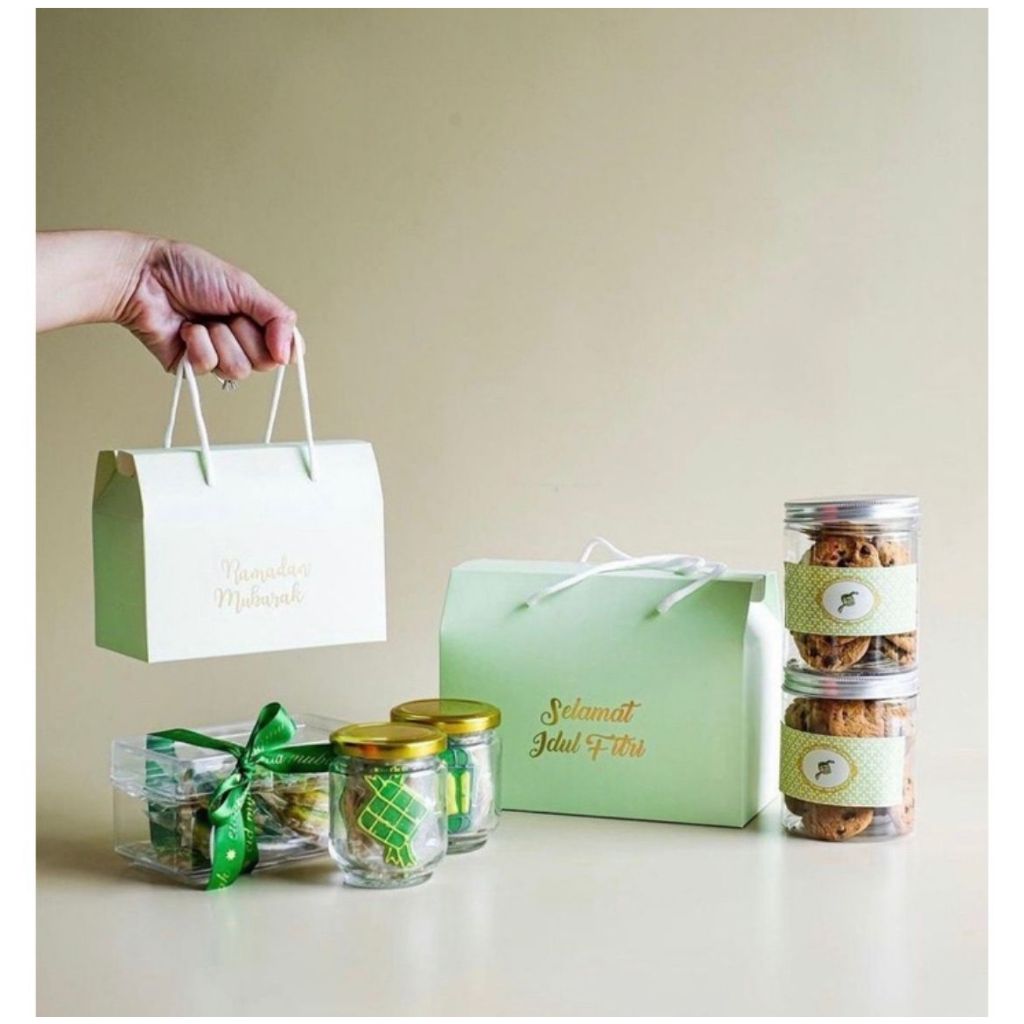 (min 5 PC) ramadhan Eid handle hamper box, Eid parcel box, Eid al-Fitr ...