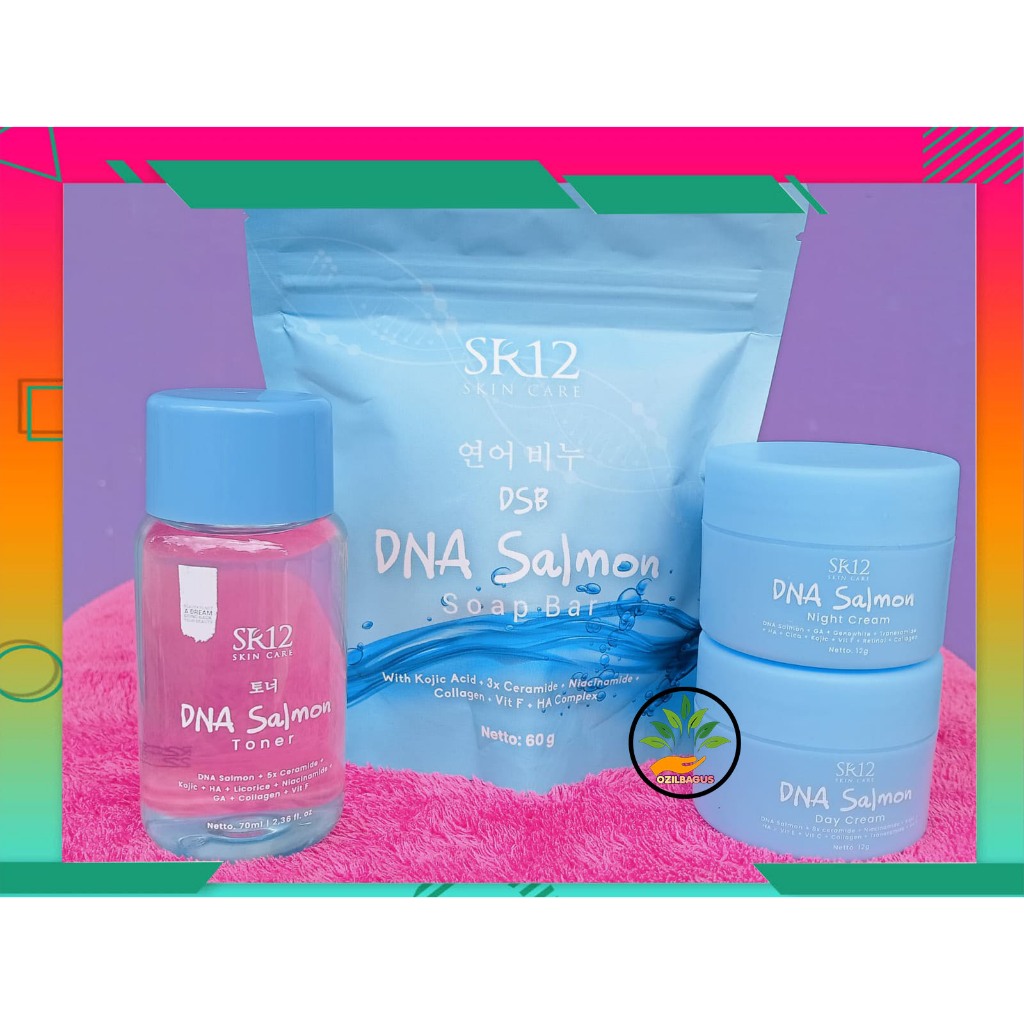 Dna Salmon SR12 Package Of Bright And Moist Glowing Facial Treatment ...