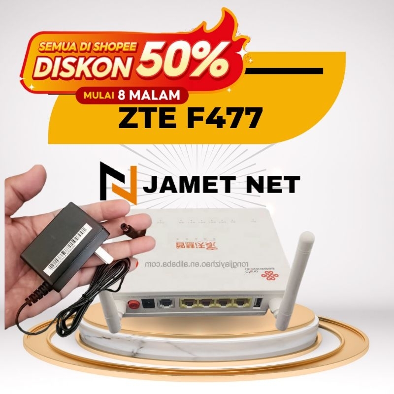 Onu EPON ZTE F477 MODEM WIFI ROUTER ZTE SUPPORT All OLT EPON SECOND ...