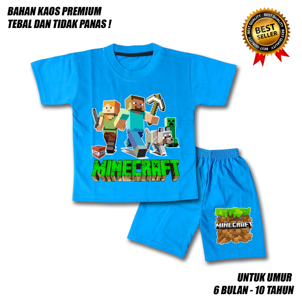 Premium Material MINECRAFT Pattern Boys Suits/0-10 Years Old Boys Suits ...