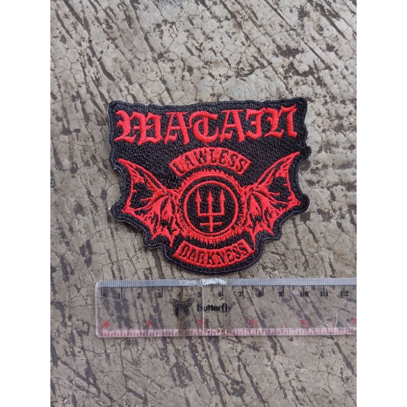 Patch/emblem watain lawless red | Shopee Malaysia