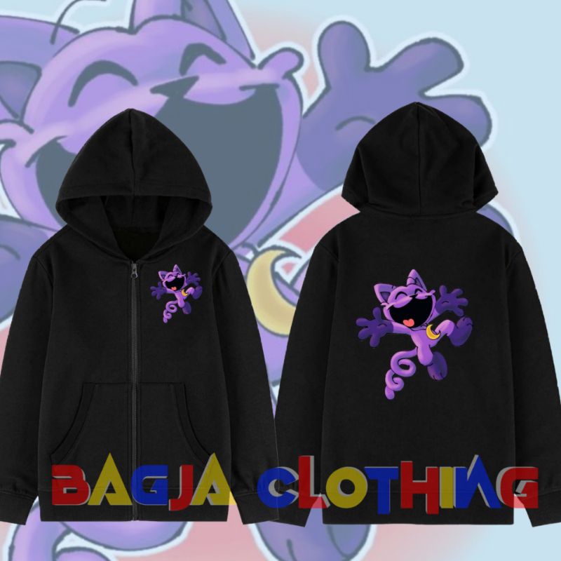 Catnap Kids Zipper Hoodie. Smiling critters | Shopee Malaysia