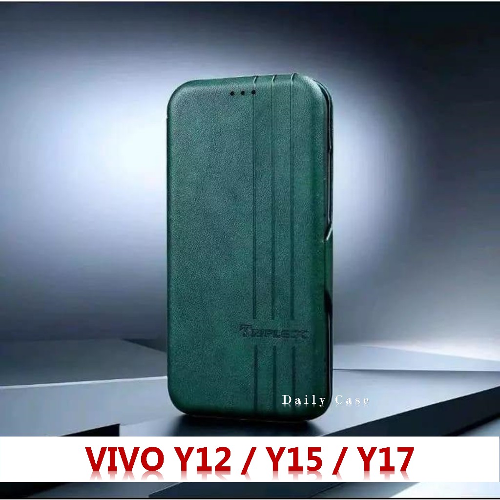 Dc Flip Case VIVO Y12/Y15/Y17 TripleX Leather High Quality Protection ...