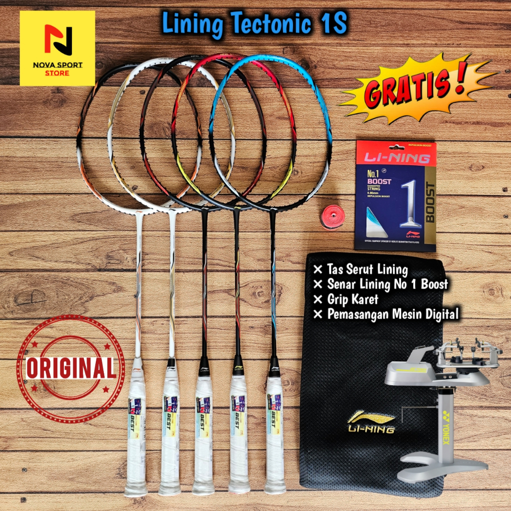 Tectonic 1 S Lining Badminton Racket | Shopee Malaysia