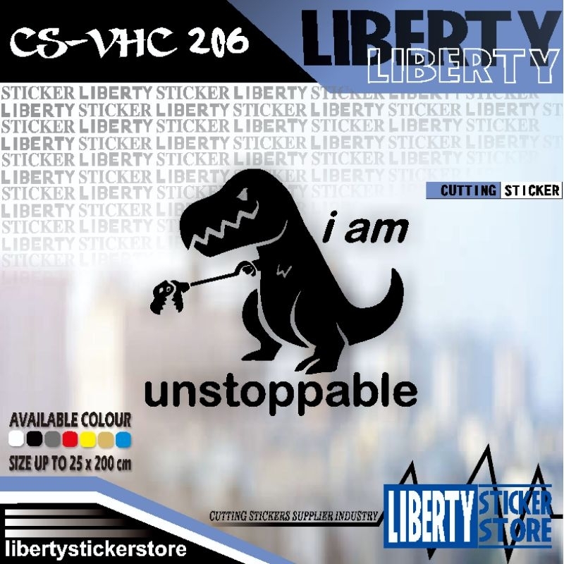 Unstoppable T-Rex sticker cutting | Unstoppable T-Rex sticker cutting ...