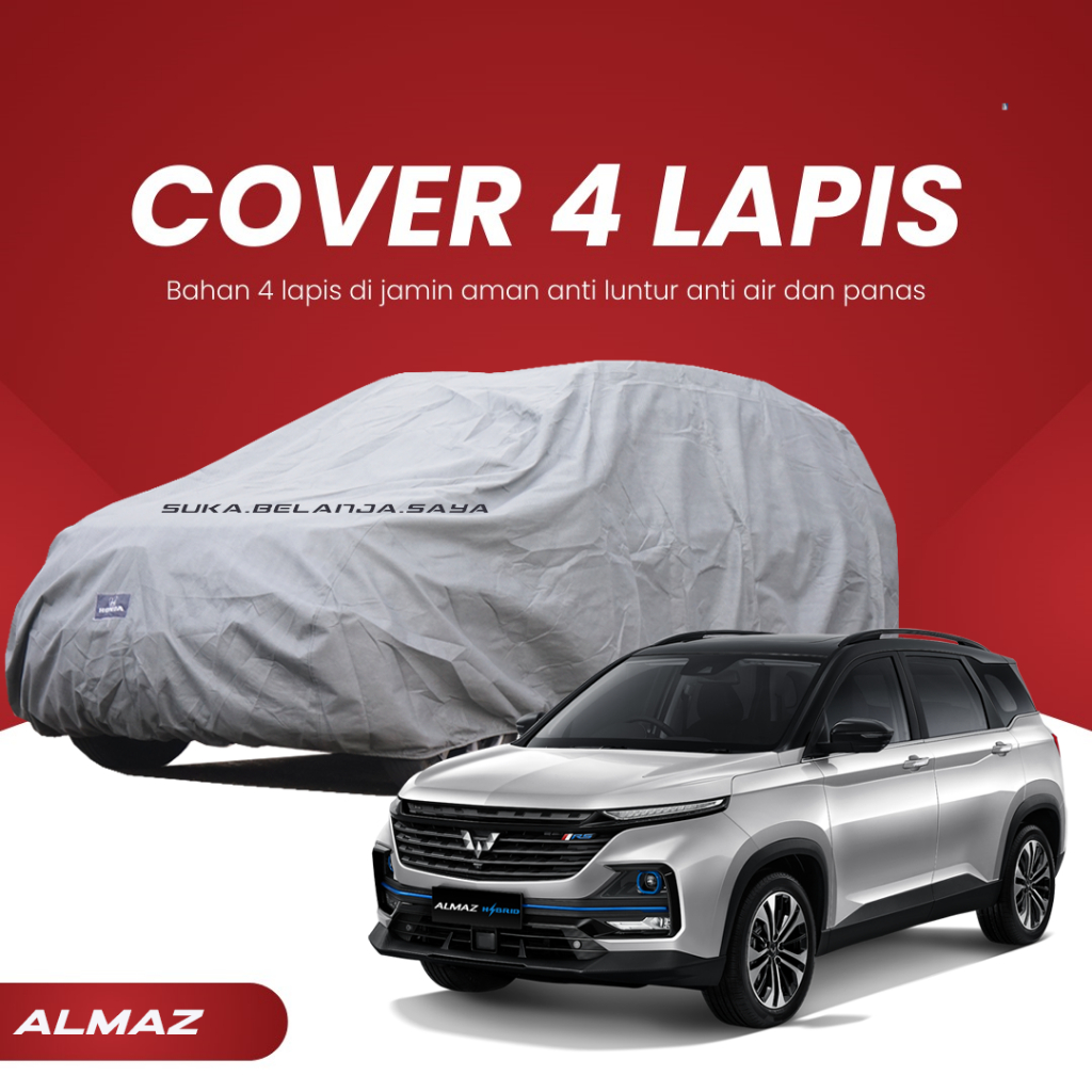 Layer Extra Outdoor Premium Body Cover Almaz Car Cover Almaz Wuling Almaz Wuling Confero