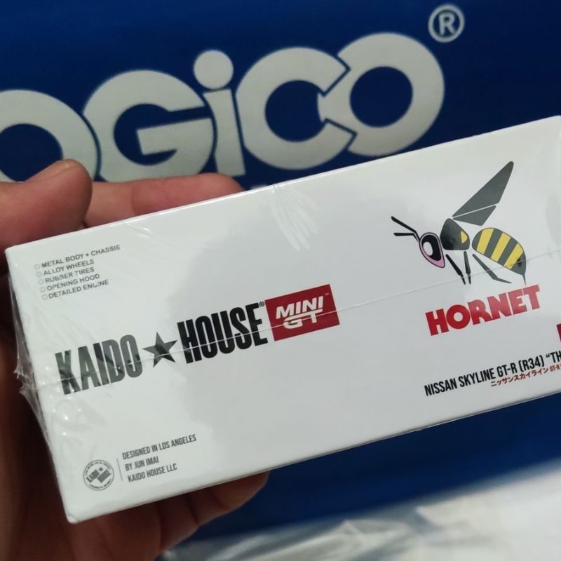 Kaido House X Mini GT 093 Nissan GT-R R34 'The Hornet' Tamiya &ndash; Scala 1:64 Chase Black